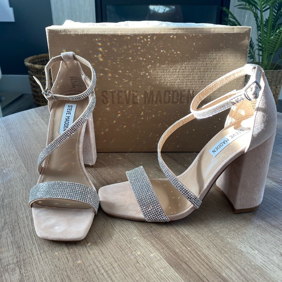 Steve Madden Suede Heels - Picture 2 of 4